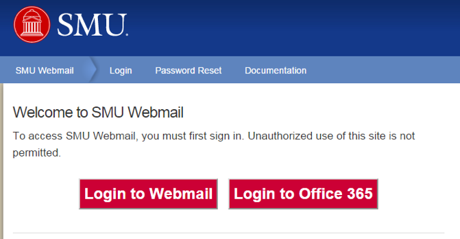 SMU webmail